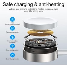 Storemax Joyroom Qi S-IW003S Için 2,5 W Indüksiyon Şarj Cihazı 0,3 M (Beyaz)