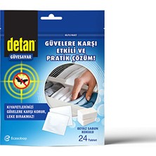 Detan Güvesavar Poşetli 24'lü (4 Adet)