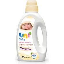Uni Baby Sıvı Çamaşır Deterjanı Sensitive 40 Yıkama 1500 ml (2 Adet)