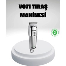 Tp Bfs Gümüş Desenli Şarjlı Tıraş Makinesi – 120 Dakika Çalışma Süresi, 3 Başlıklı