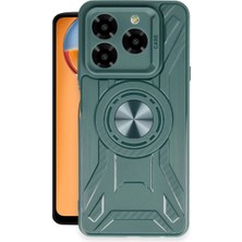 Evolvera Newface General Mobile Era 50 Kılıf Lincoln Silikon - Koyu Yeşil