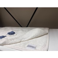 Çapa Home Çiçek Işlemeli Püsküllü El Yüz Havlusu