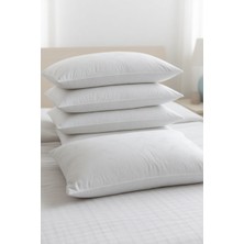 Dormeur Beyaz Desenli Bamboo Yastık (50X70) 6 Adet