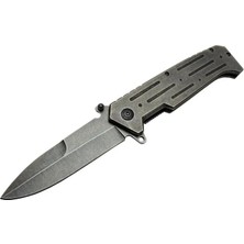 Buğz Eco Lounge GB B033A Eskitme Kamp Çakı 22 cm - Metal Sap, Otomatik