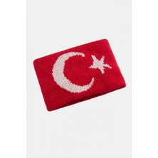 Marsilyan Ay Yıldız Beyaz Havlu Bileklik