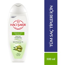 Hacı Şakir Şampuan Zeytinyağı 500 ml (4 Adet)