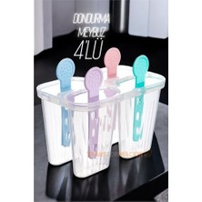Fantastik Store Hsnet 4 Lü Dondurma Kalıbı Meybuz Kalıbı