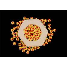 Heraldis 50 Adet Taraftar 12 mm Futbol Topu Boncuk