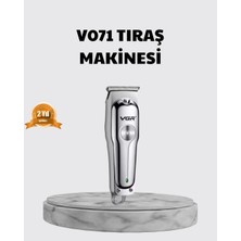 Fantastik Store Profesyonel Gümüş Şarjlı Tıraş Makinesi – 3 Başlık 120 Dakika Kullanım Süresi Kompakt ve Hafif Tasarım