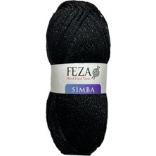 Feza Group Feza Simba Simli Bambu El Örgü Ipliği – 100 gr – 230 M (%85 Bambu %15 Sim)