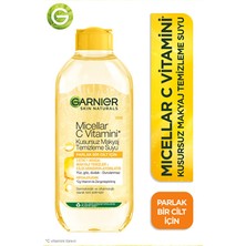 Garnier Micellar C Vitamini Kusursuz Makyaj Temizleme Suyu 400 ml (2 Adet)