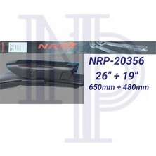 Universal Silecek Süpürgesi Muz (Tk) 26"+19" Fıat Fıorıno (2007-) Cıtroen Nemo Peugeot Bıpper