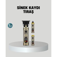 Fantastik Store T Bıçaklı Profesyonel Saç ve Sakal Düzeltici – 8 Kılavuz Tarağı 2’si 1 Arada Burun ve Sakal Trimmer