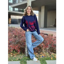 Leilaa Süzene Lale Nakışlı Kazak