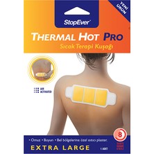 Stopever Thermal Hot Pro Sıcak Terapi Kuşağı (4 Adet)