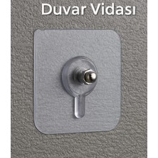 GEEN Ultra Güçlü Yapışkanlı Duvar Askısı 4 Adet