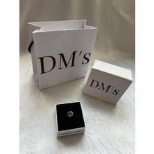 DMs Silver Gökyüzü Mavisi Işıltılı Gümüş Charm'ı