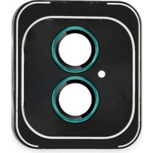 Fantastik Store iPhone 16 Pvd Metal Kamera Lens - YEŞIL-(5796)