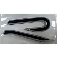 Tiguan R Çamurluk Logosu 2024- Siyah / YACI184-1