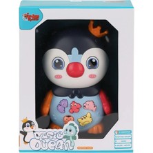 Tp Bfs   JLG-855-115A Işıklı ve Müzikli Penguen Pianosu -Vardem Oyuncak