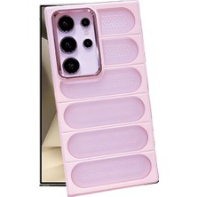 Evolvera Newface Samsung Galaxy S24 Ultra Kılıf Airmax Silikon Kapak - Pembe