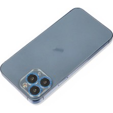 Fantastik Store iPhone 11 Pro Max Shine Kamera Lens Koruma Cam - MAVI-(5796)
