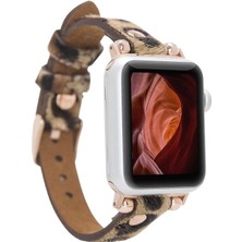 Buğz Apple Watch Uyumlu Deri Kordon 38-40-41MM Rt LEO1N
