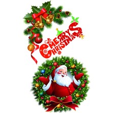 Empressco Yılbaşı Temalı Renkli Sticker Seti, Dekoratif ve Eğlenceli Çıkartmalar