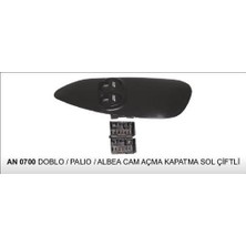 Universal Cam Kaldırma Anahtarı Em Çiftli Sol Fıat Doblo / Palıo / Albea 25187 - AN0742