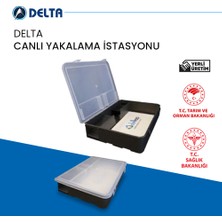 Volkan Ziraat Mühendislik Delta Canlı Yakalama Istasyonu Plastikdelta Canlı Yakalama Istasyonu, Kemirgen ve Sürüngenleri Yakalamak Için Geliştirilmiş