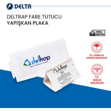 Volkan Ziraat Mühendislik Deltrap Fare Tutucu Yapışkan Plaka Fare Böcek Yılan Yakalayan Yapışkanlı Kağıt 10 Lu Koli