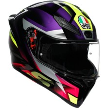 AGV Kask/k1 S E2206 Fastlap Black Purple Pınk M0196 Fastlap
