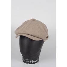 Eleven Markets Kışlık 8 Parca Kaşmir Düz Renk Peaky Blinders Model Erkek Kasket London Şapka