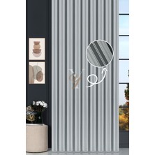 Yunilla Simli Çift Makarna Tül Perde 2201 V-Altın