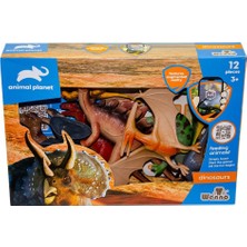 NessiWorld SH-D5903 Kutulu 12 Parça Dinozor Seti - Vardem Oyuncak