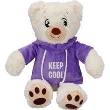 NessiWorld Kapşonlu Peluş Ayı 30 Cm.
