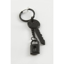 Hg.Aksesuar Kilit Anahtar Erkek Çelik Küpe