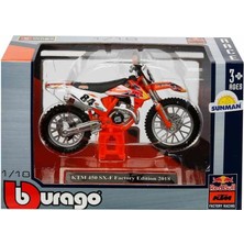 51070 Nessiworld-Bur-1:18 Motor Red Bull Ktm 450 2 Asorti