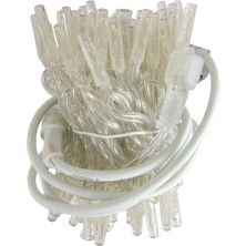 Sunlight LED Aydınlatma 100L Şeffaf Kablo 10M Dış Mekan Amber Beyaz Flaş