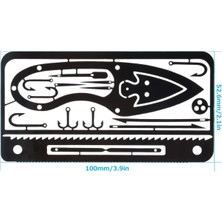 Buğz Çok Fonksiyonlu Hayatta Kalma Balıkçı Kiti