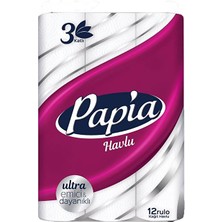 Papia Kağıt Havlu 12'li (4 Adet)