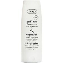 Ziaja Keçi Sütlü Nemlendirici El ve Tırnak Kremi 80 ml Kuru Ciltler İçin Arındırıcı Etki
