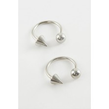 Hg.Aksesuar Septum Çelik Piercing 2 Adet