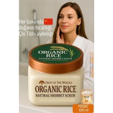 Fantastik Store Hsnet Profesyonel Organik Pirinç Doğal Peeling - Tüm Vücut Scrub 600 ml