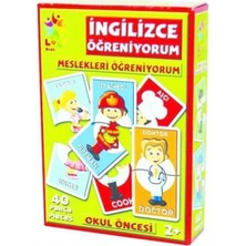 Meslekleri Öğreniyorum Eğitici Kartlar LCEGT005
