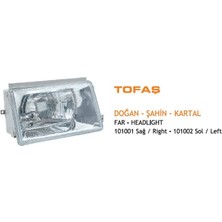 Universal Far Komple H4 Fıat Doğan 88-92 Sağ Tırnaklı