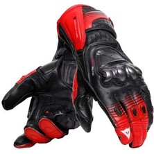Dainese Daınese/fıero Metal Gloves Black Red Lava Whıte