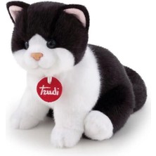 NessiWorld Peluş Siyah Beyaz Kedi 20 cm