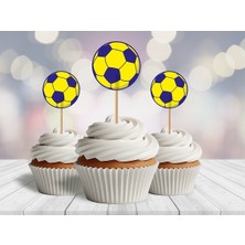 Zenviva Taraftar Sarı Lacivert Fenerbahçe 20 Adet Kürdan