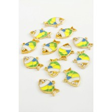 Marsilyan Balık Tek Kulp Mineli Bileklik ve Kolye Ucu Aparatı 1 Adet